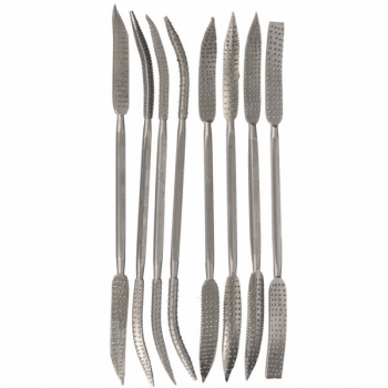 8pcs 190mm Crafts Riffler Double Ended Coarse Holzraspel Datei