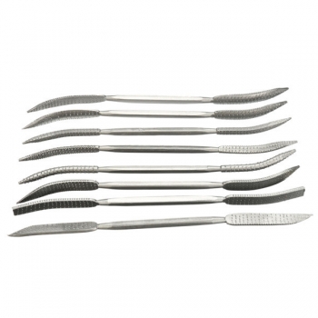 8pcs 190mm Crafts Riffler Double Ended Coarse Holzraspel Datei