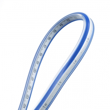 30cm Flexible Plastic Lineal Messen Messgerät Lineal Technische Curve