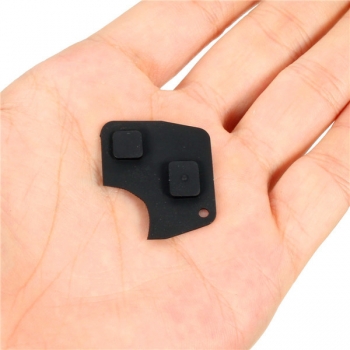 Fernschlüsselfob Fall Gummiauflage 2 Botton Reparatursatz für Toyota Rav4 Corolla Yaris