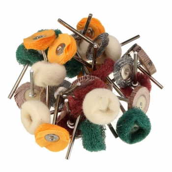 30pcs Polierscheibe Polierpad Pinsel Set für Präzisionswerkzeuge