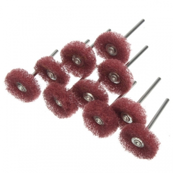 30pcs 25mm Durchmesser Schleifscheiben Buffing Polierscheibe Set für Drehwerkzeug