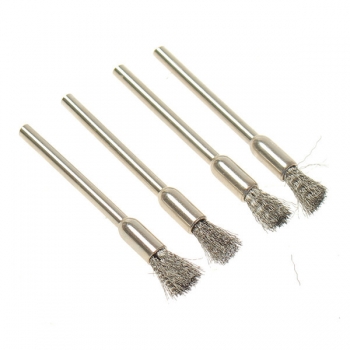 Bürsten 32pcs Draht Stahl Messing Polierbürste Räder Set für Dremel