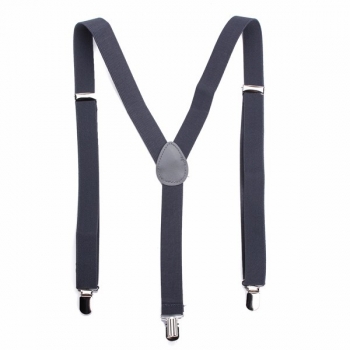 Männer Damen Clip-on Hosenträger Elastische Y-Form Verstellbare Hosenträger Feststoffe