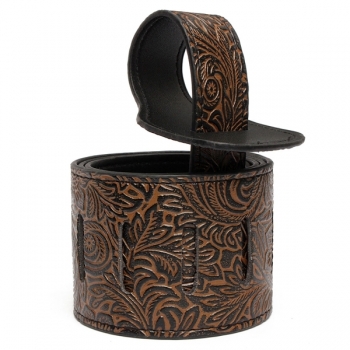 Verstellbare PU Leder Dickes Geprägte Bügel für Elektro Akustik Gitarren Bass