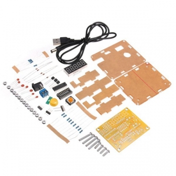Geekcreit® DIY Frequency Tester 1Hz-50MHz Kristall Zähler Meter mit Gehäuse Kit