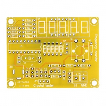 Geekcreit® DIY Frequency Tester 1Hz-50MHz Kristall Zähler Meter mit Gehäuse Kit