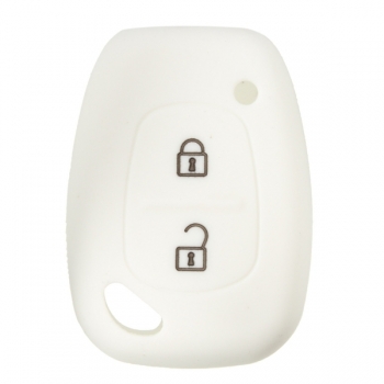 2 Taste Soft Silikon Smart Schlüsselanhänger Fall Abdeckung für Renault Kangoo Master Trafic