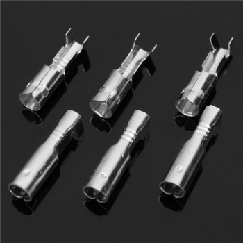 40Pcs 3.9mm Weiblich / Männlich Terminal Stecker mit Isolierhülsen
