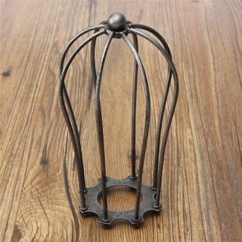 185MM DIY Weinlese Anhänger Ärger Glühlampe Wache Drahtkäfig Decke Lampshade Hanging