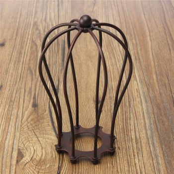 185MM DIY Weinlese Anhänger Ärger Glühlampe Wache Drahtkäfig Decke Lampshade Hanging
