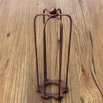 230MM DIY Weinlese Anhänger Ärger Glühlampe Wache Drahtkäfig Decke Lampshade Hanging