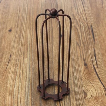 230MM DIY Weinlese Anhänger Ärger Glühlampe Wache Drahtkäfig Decke Lampshade Hanging