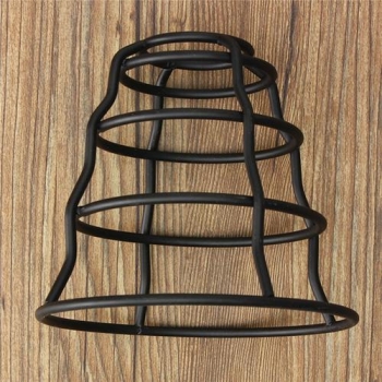 130MM DIY Weinlese Anhänger Ärger Glühlampe Wache Drahtkäfig Decke Lampshade Hanging