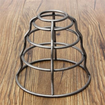 130MM DIY Weinlese Anhänger Ärger Glühlampe Wache Drahtkäfig Decke Lampshade Hanging