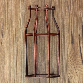 200MM DIY Weinlese Anhänger Ärger Glühlampe Wache Drahtkäfig Decke Lampshade Hanging