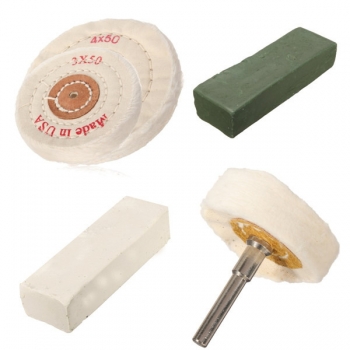 5pcs Polierscheibe Kit Buffing Polierscheibe Compound Metallpolierwerkzeuge