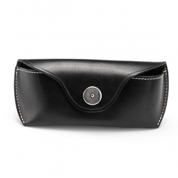 Weinlese handgemachtes reales Leder Rindleder Glas Kasten verursachende Brillen Box Bag