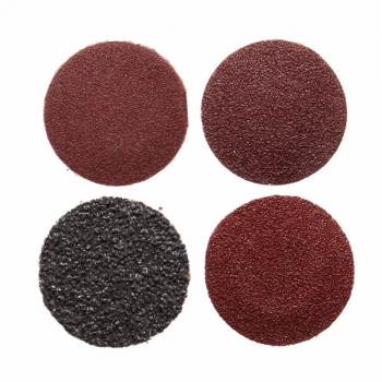 40pcs 2 Zoll 24 60 80 120 Grit Rollsperre Schleifscheiben