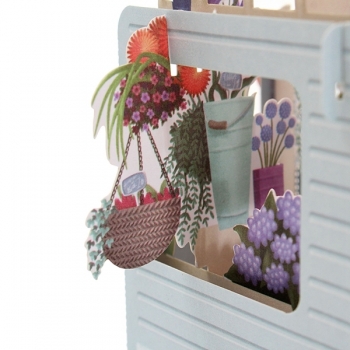 3D Pop Up Auto von Blume Karten Glücklicher Jahrestag Geburtstags Einladungen