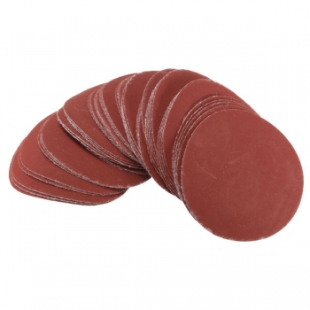 50pcs 3-Zoll-40-7000 Grit Schleifscheiben Schleifpolierauflage Beflockung Schmirgelpapier