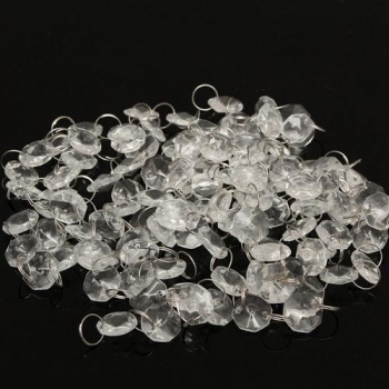 7.5FT Garland Diamant Strand Acryl Kristallkorn DIY Hochzeit Dekoration