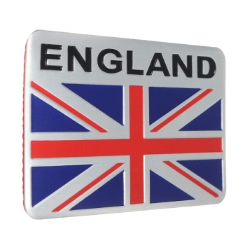Aluminum England UK Flaggen Schild Emblem Abzeichen Auto Aufkleber Abziehbild allgemeinhin für LKW Auto