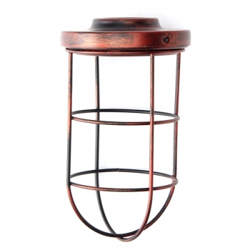 Eisen Vintage Deckenleuchte Einbauleuchte Bulb Lange Form Cage Bar Cafe Lampshade