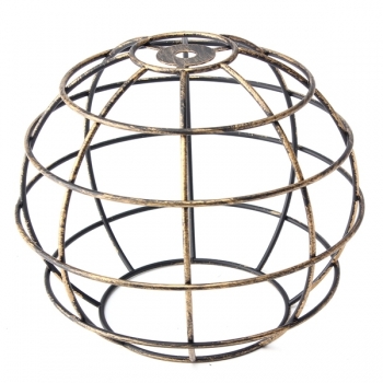 Eisen Vintage Deckenleuchte Einbauleuchte Bulb Kugel Form Cage Bar Cafe Lampshade