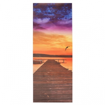 Frameless moderne Leinwand Bild Holz Pfad Ölgemälde Startseite Wandgestaltung