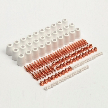 130 stücke PT-31 LG40 Luft LG40 Plasmaschneid Cutter Zubehör Elektrode Düse