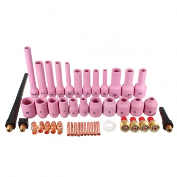 46pcs WIG Gaslinse Collet Körper sortierte Größe der Kit für WIG Schweißbrenner SR WP9 20