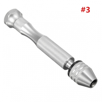 Raitool ™ DT03 Aluminiumlegierung Mini Spiral Hand halten Stanzen manuelle Bohrer Handwerk DIY Werkzeug