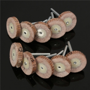 10pcs 20mm 240 Grit Schleif Schmirgelpapier Flap Radsatz für Präzisionswerkzeuge