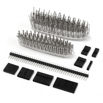 Geekcreit® 1450pcs 2.54mm männlich weiblich Dupont Draht Jumper mit Pin Header Steckverbinder Gehäuse Kit