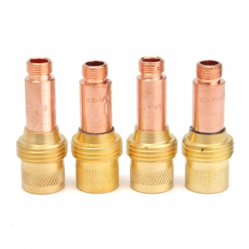 Gas-Objektiv Zubehör-Kit Cup-Collet Körper 0.040 \ -1/8\  WIG Brenner 17 18 26 Serie