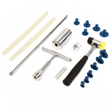 Karosserie-Abzugszange 18 PDR-Kleber Abziehstreifen Dent Removal T-bar Tool Kit