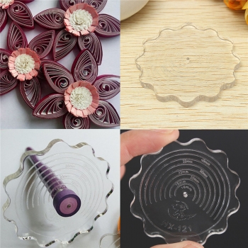 Papier Quilling Papier Winder Handwerk DIY Werkzeug Schicht Board Blume Form Handcraft