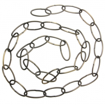 1M Vintage Heavy Duty Kette für Kronleuchter Hängelampe Pendelleuchte 37mm * 17mm