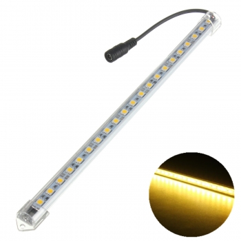 5W 30CM DC12V 5050 21SMD LED Aluminiumlegierung Shell unter Kabinett Schlauch Streifen Licht
