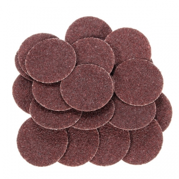25pcs 2 Zoll 36 Grit R-Type Schleifmittel Schleifscheiben Roll Lock Sanding Pads
