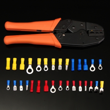 Excellway® EC03 780Pcs Elektrische Anschlüsse Drahtverbinder mit Box &amp; Crimpzange