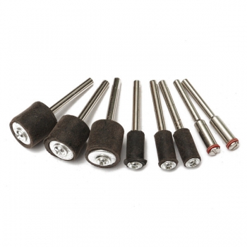 326pcs 80Grit Trommel schleifender Installationssatz mit Harz Ausschnitt Rad Scheibe und Dornen