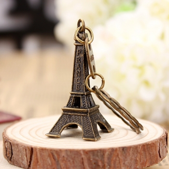 Bronze Ton Paris Eiffelturm Figur Statue Weinlese vorbildliche Dekor Legierung 4 Größen