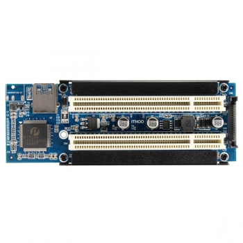 Dual-PCI-Riser erweitern Adapterkarte mit 82cm USB3.0-Kabel X1 PCI-E Express