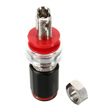 Verstärker Lautsprecher   Buchse HIFI 4Pcs Rhodium überzogen