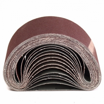 15pcs 3 * 18 Zoll 40/80/120 Grits Schleifbänder 75x460mm Schleifbänder