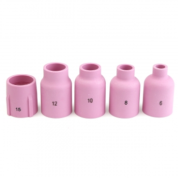 WIG Gläser Rückseiten Kappen Greifer Körper sortierte Größe passende WIG Fackel SR WP9 20 25 63PK