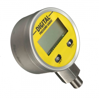 Digitales hydraulisches Manometer 0-250BAR 25Mpa 3600PSI BSP1 / 4Zoll Unterseite Eintrag