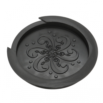 Schwarz Gummi Sound Loch Deckel Puffer Schutz für 40 41 Zoll Akustikgitarre